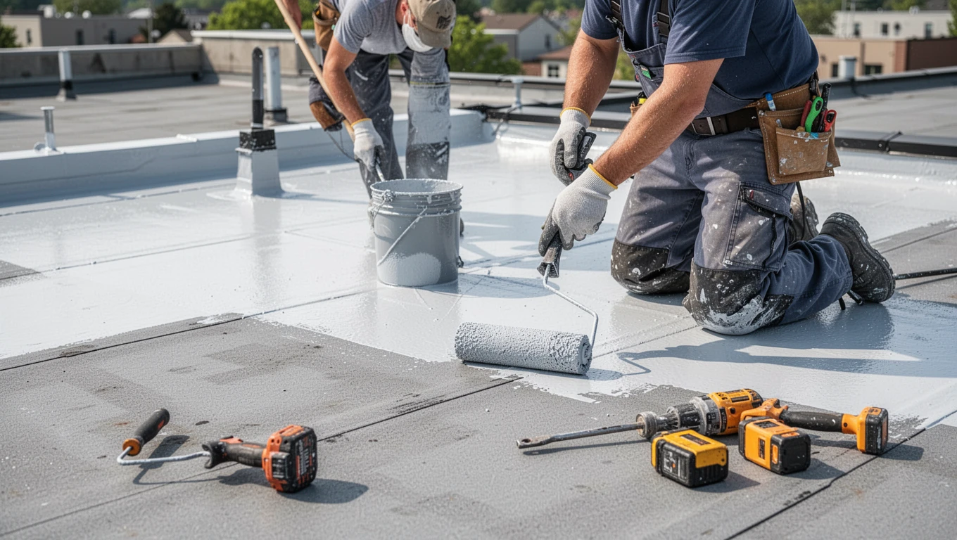 Flat Roof Coating