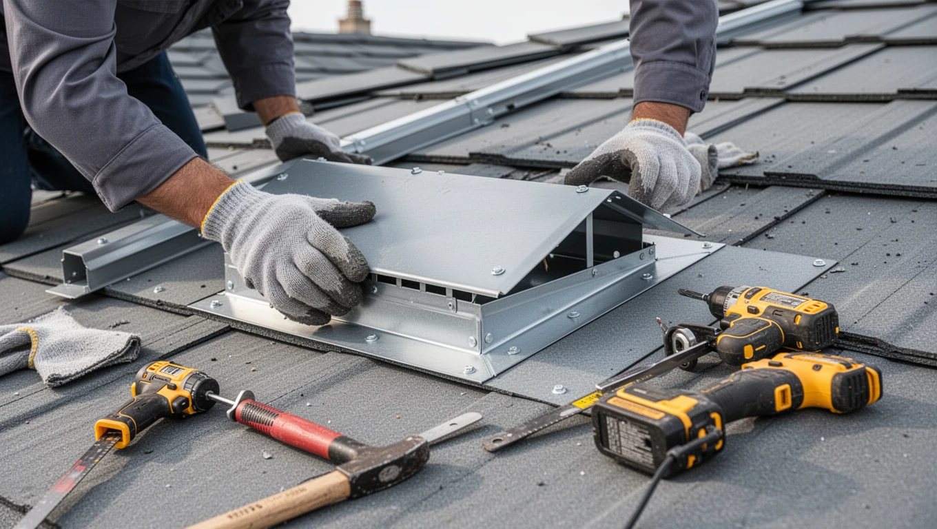 Ridge Vent Installation